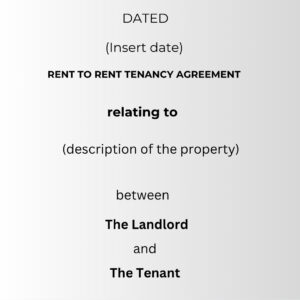 Company Let Agreement Template